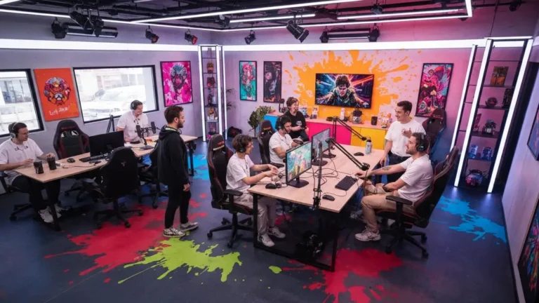 Zrzut ekranu z kanału YouTube Ekipy Friza z członkami grupy - Friz i zespół tworzący zawartość