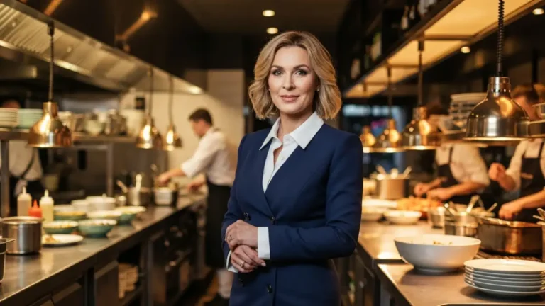 Magda Gessler portret - restauratorka i telewizyjna osobowość
