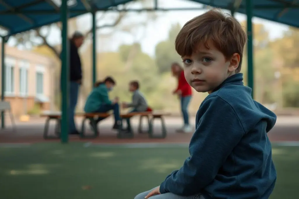 Dziecko niedostosowane społecznie izolujące się od grupy rówieśniczej