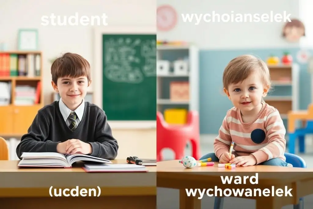 Porównanie ucznia i wychowanka w systemie oświaty