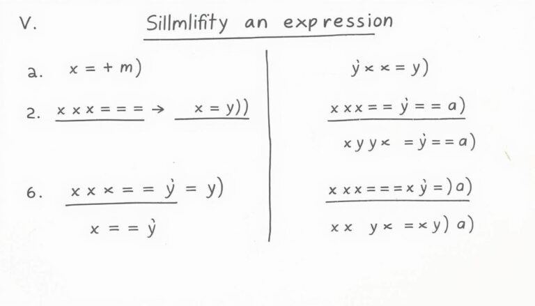Przykład sumy algebraicznej zapisanej w postaci jak najprostszej sumy algebraicznej