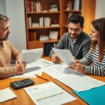 Rodzina planująca budżet na nauczanie domowe liceum koszty