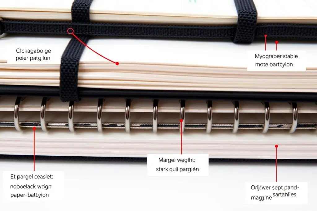 Różne cechy zeszytów do techniki - gramatura papieru, oprawa, marginesy