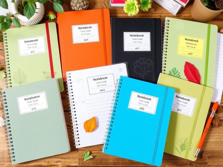 Różne rodzaje zeszytów do przyrody dla uczniów 4 klasy