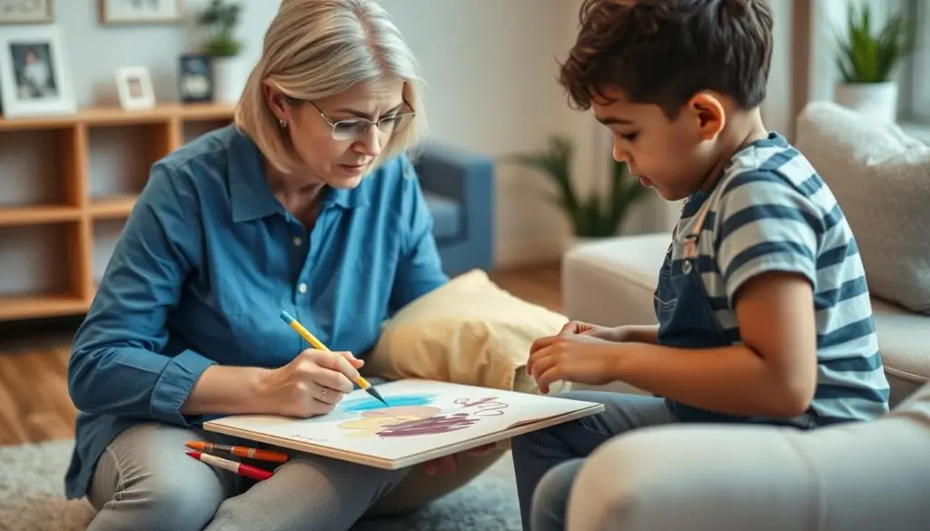 Sesja terapeutyczna z dzieckiem niedostosowanym społecznie