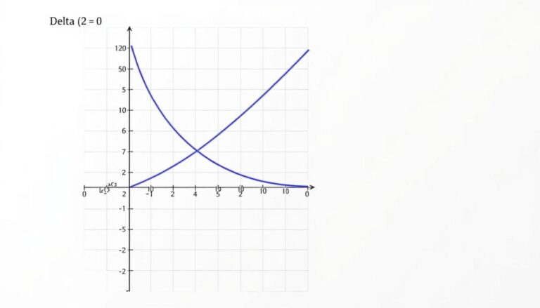 Wykres funkcji kwadratowej gdy delta mniejsza od zera - parabola nie przecina osi OX