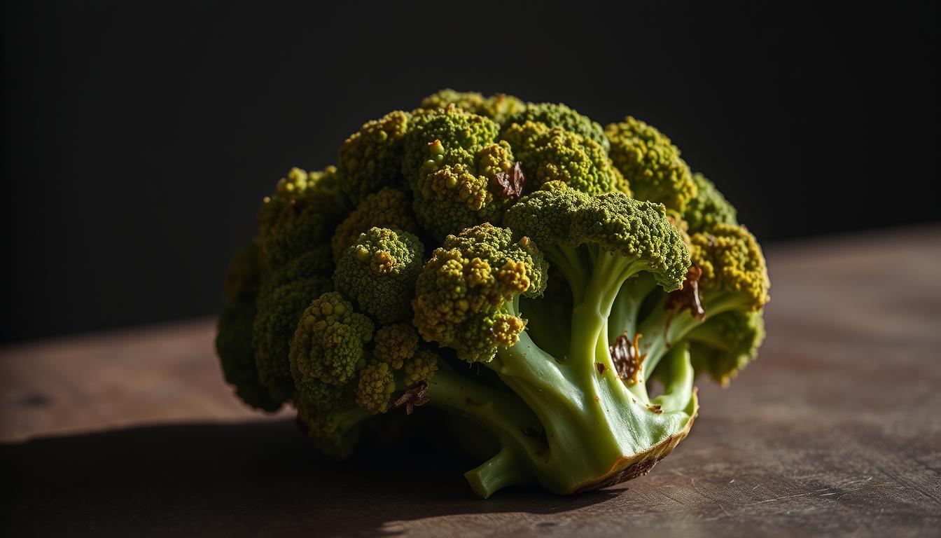 jak wygląda zepsuty brokuł