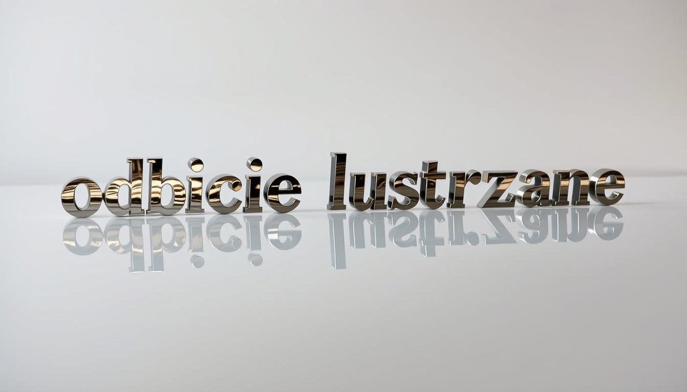odbicie lustrzane word