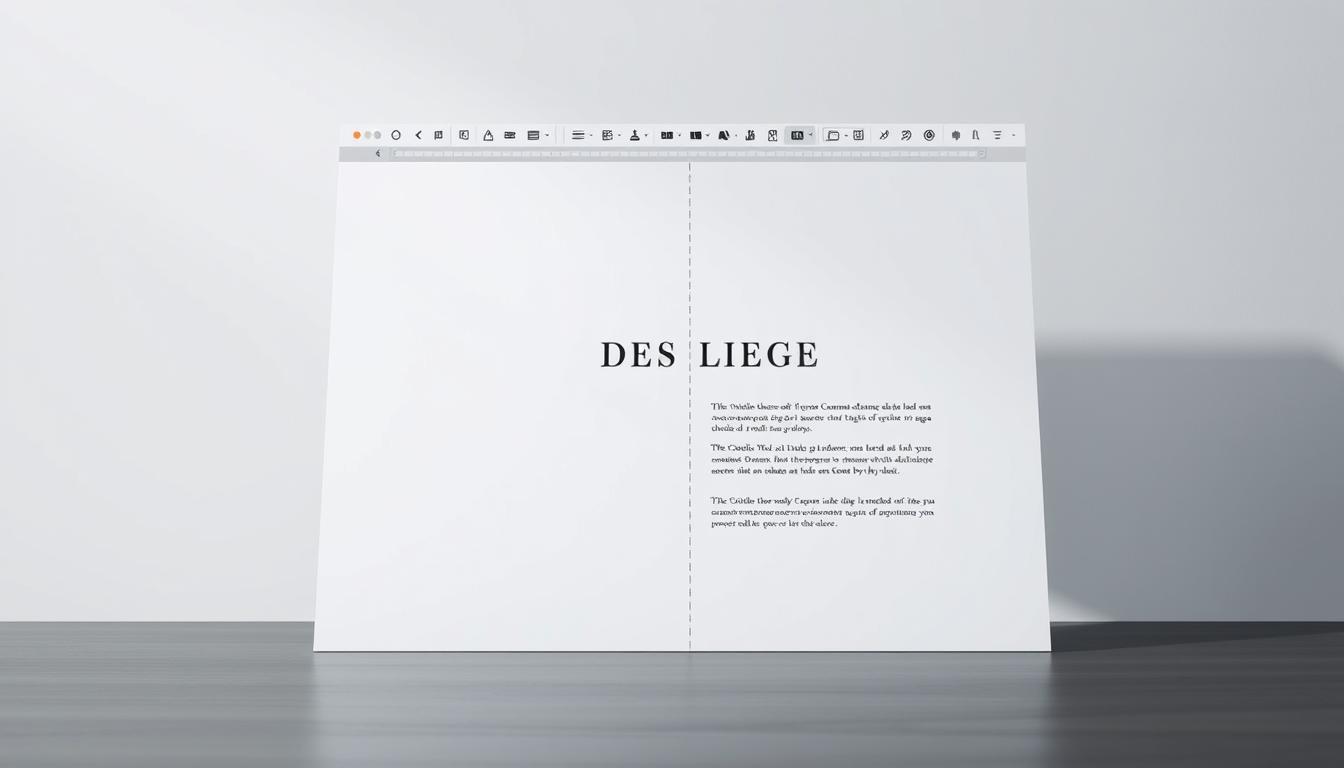 podział strony word