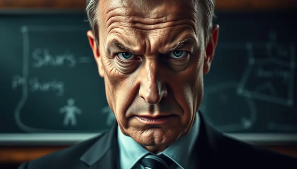 A high-contrast, cinematic image of the Polish Minister of Education Lex Czarnek, portrayed as a figure of authority and power. The foreground depicts Czarnek's stern expression, dressed in a dark suit, with a piercing gaze directed towards the viewer. The middle ground showcases a chalkboard behind him, symbolizing the educational system he oversees. The background is a blurred, moody setting, evoking a sense of gravitas and the impactful changes he is bringing to homeschooling regulations in Poland. Dramatic lighting casts dramatic shadows, heightening the sense of drama and importance. The overall tone is one of seriousness and the weight of Czarnek's decisions on the future of education. A high-contrast, cinematic image of the Polish Minister of Education Lex Czarnek, portrayed as a figure of authority and power. The foreground depicts Czarnek's stern expression, dressed in a dark suit, with a piercing gaze directed towards the viewer. The middle ground showcases a chalkboard behind him, symbolizing the educational system he oversees. The background is a blurred, moody setting, evoking a sense of gravitas and the impactful changes he is bringing to homeschooling regulations in Poland. Dramatic lighting casts dramatic shadows, heightening the sense of drama and importance. The overall tone is one of seriousness and the weight of Czarnek's decisions on the future of education.