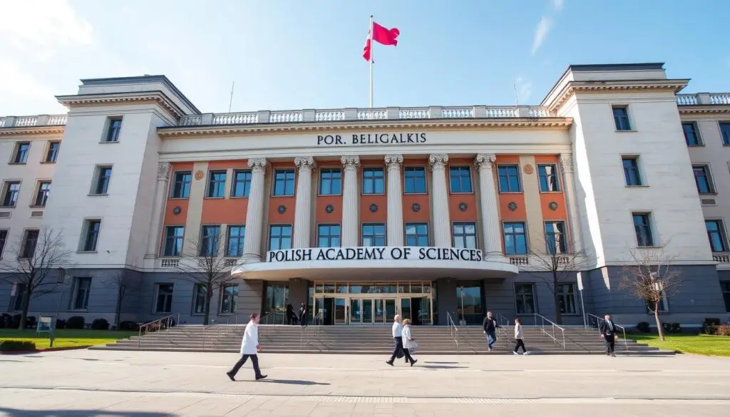Budynek Polskiej Akademii Nauk - ile zarabiają naukowcy w instytutach badawczych