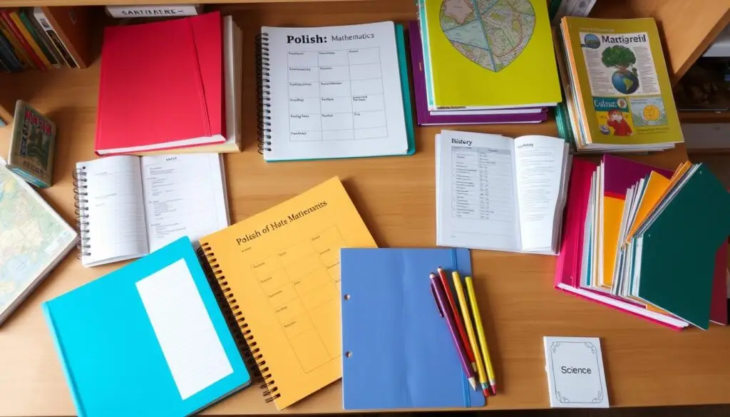 Organizacja nauki i materiałów do nowych przedmiotów w 4 klasie