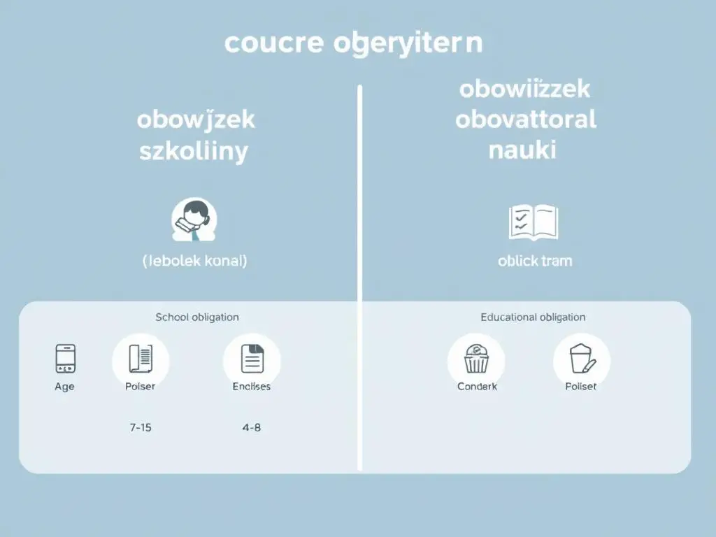 Różnica między obowiązkiem szkolnym a obowiązkiem nauki w Polsce Różnica między obowiązkiem szkolnym a obowiązkiem nauki w Polsce