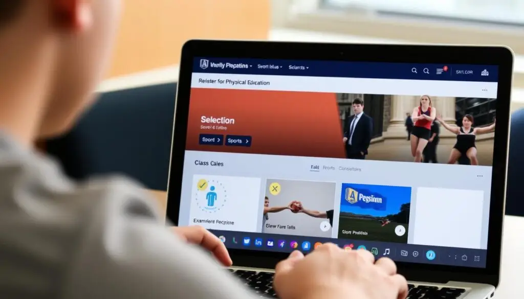 Zapisy na zajęcia WF na studiach przez system elektroniczny