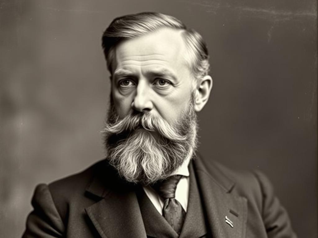 Bolesław Prus, autor powieści Lalka - portret pisarza z końca XIX wieku