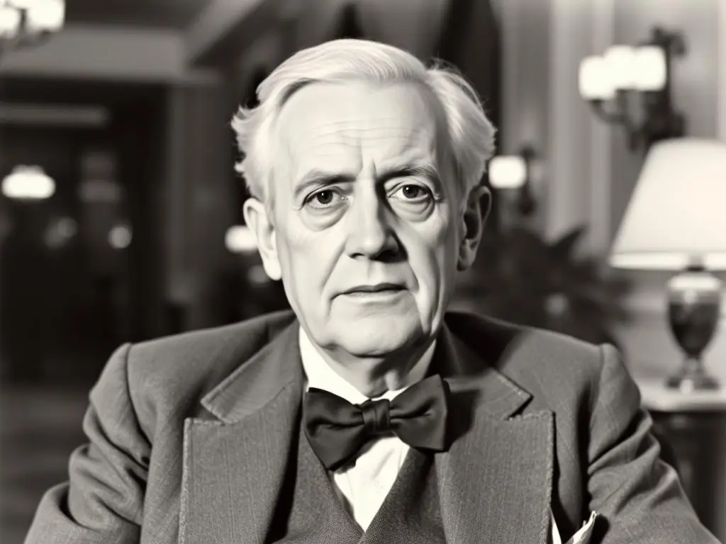 Ferenc Molnár w późniejszym okresie życia, podczas pobytu w Nowym Jorku