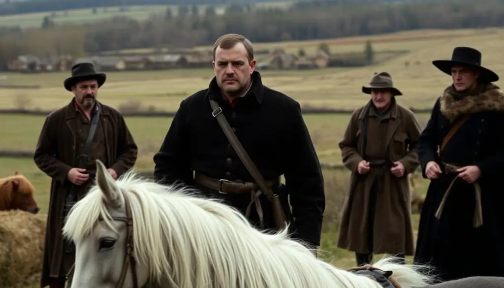 Kadr z ekranizacji Cichego Donu w reżyserii Siergieja Bondarczuka