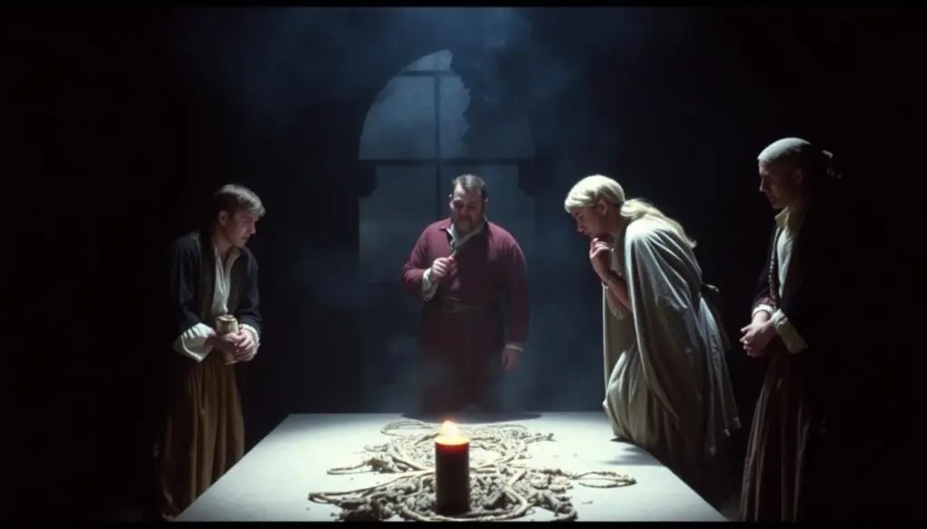 Kadr z filmu Lawa - adaptacja Dziadów w reżyserii Tadeusza Konwickiego