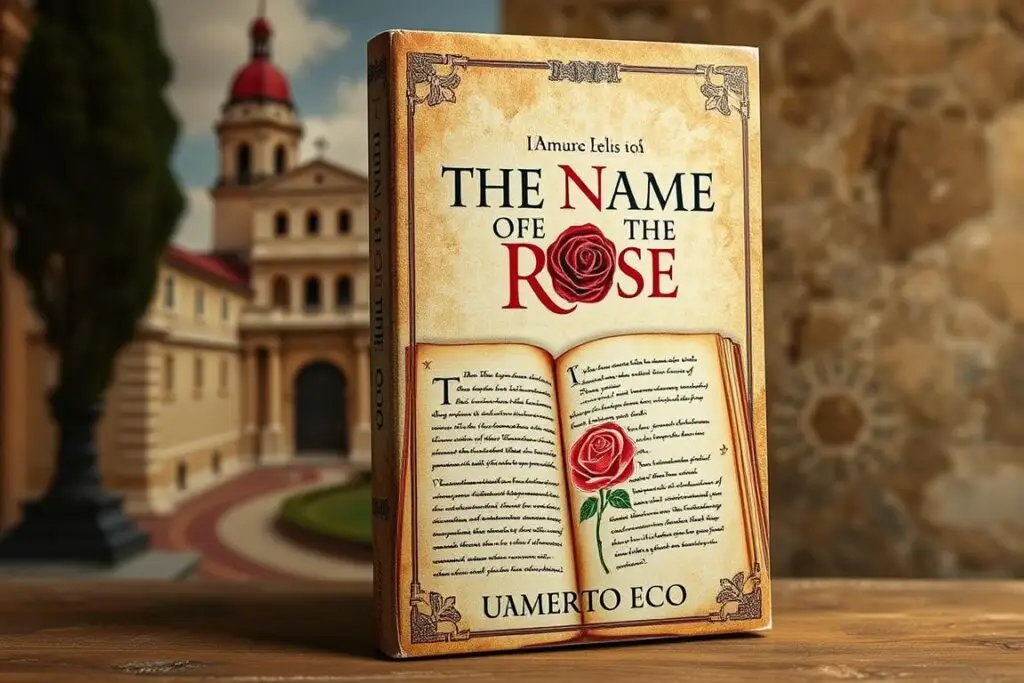 Okładka powieści Imię róży Umberto Eco