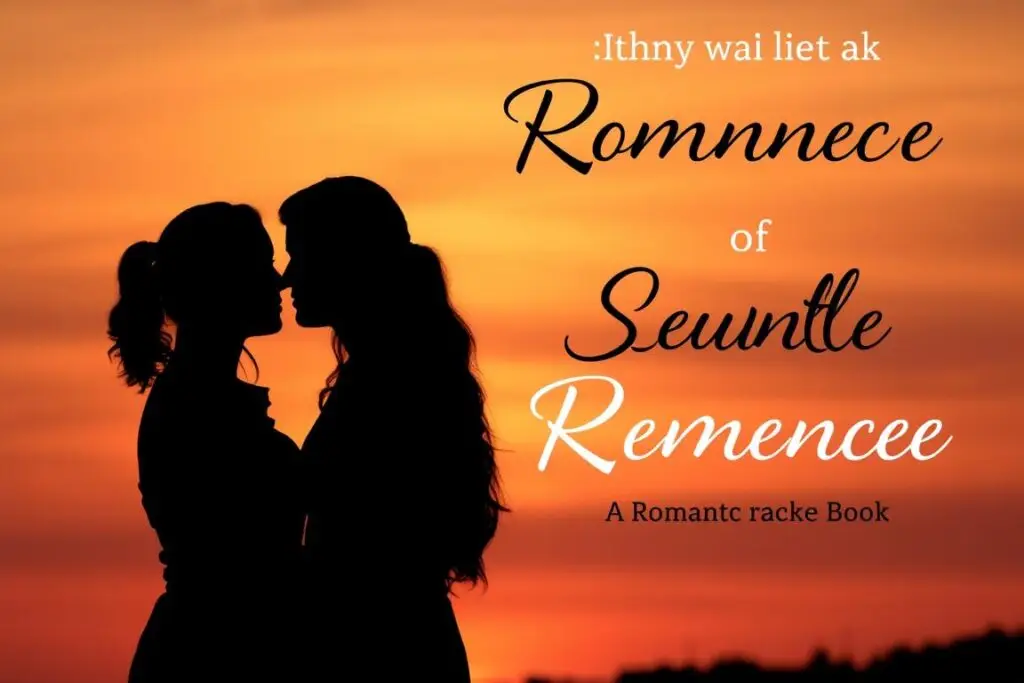 Para głównych bohaterów romansu w romantycznej scenerii