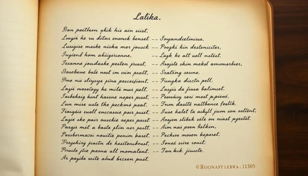 Pierwsza strona rękopisu powieści Lalka Bolesława Prusa