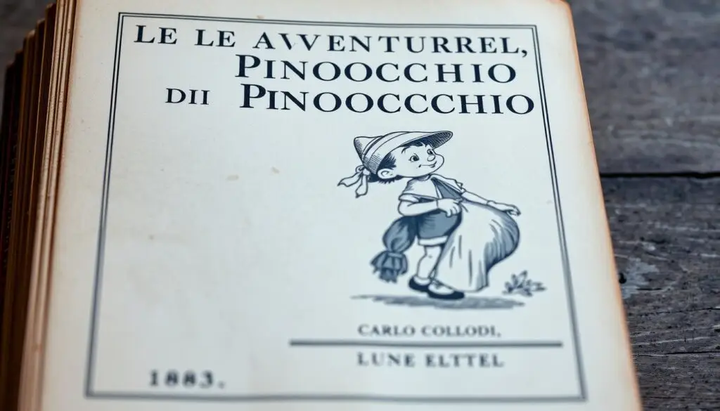 Pierwsze wydanie książki Pinokio z 1883 roku, kto napisał Pinokio