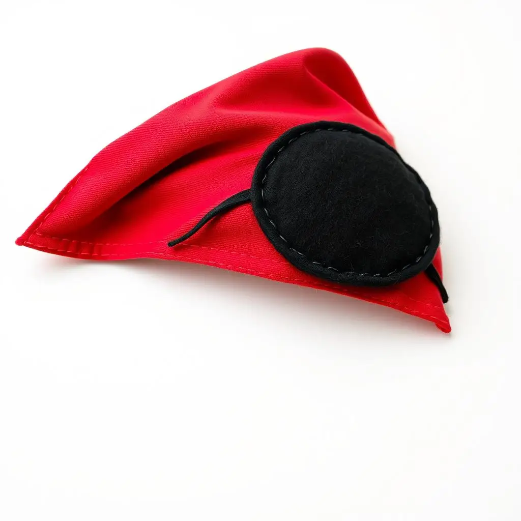 Piracka chusta i opaska na oko jak zrobić samodzielnie