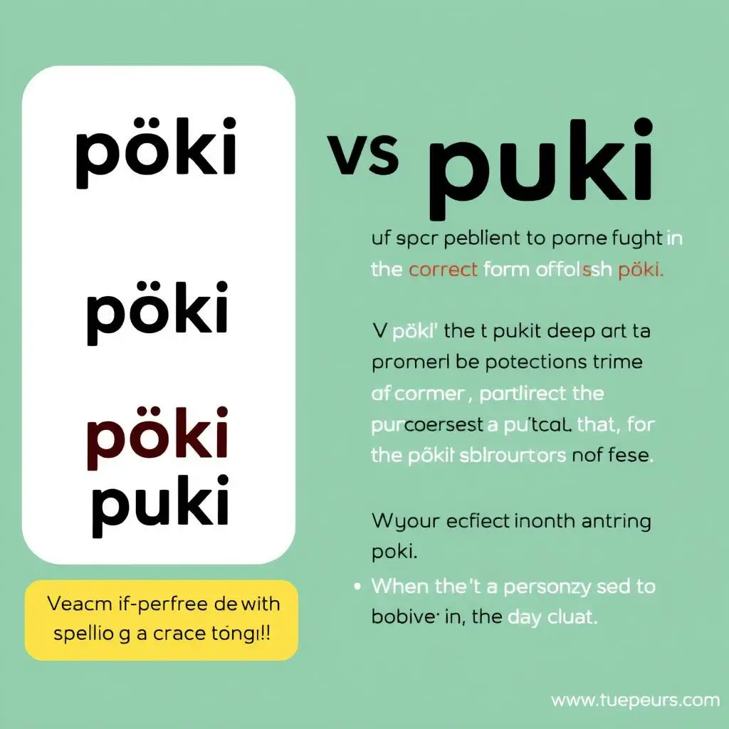 Podsumowanie zasad pisowni puki czy póki w języku polskim