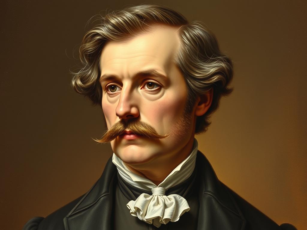 Portret Adama Mickiewicza, autora słów Litwo ojczyzno moja