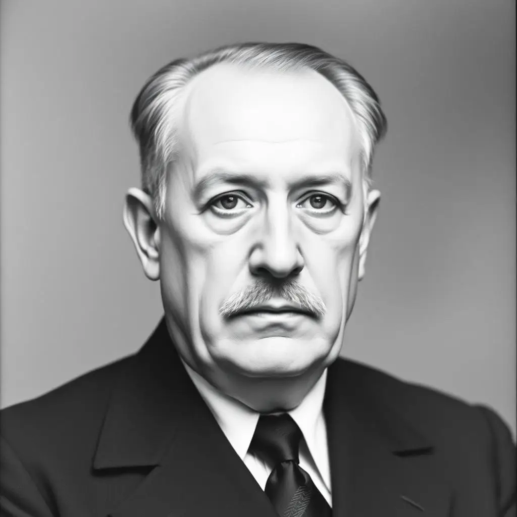 Portret Michaiła Szołochowa, autora powieści Cichy Don