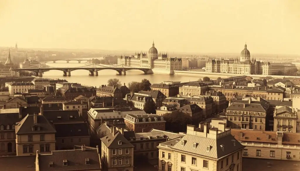 Stary Budapeszt z początku XX wieku, gdzie rozgrywa się akcja Chłopców z Placu Broni