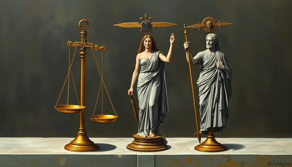 Symboliczne przedstawienie konfliktu między prawem boskim a ludzkim w Antygonie Sofoklesa