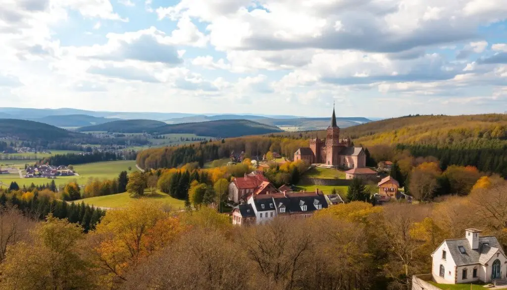 Widok na Nowogródek - miejsce związane z dzieciństwem autora słów Litwo ojczyzno moja