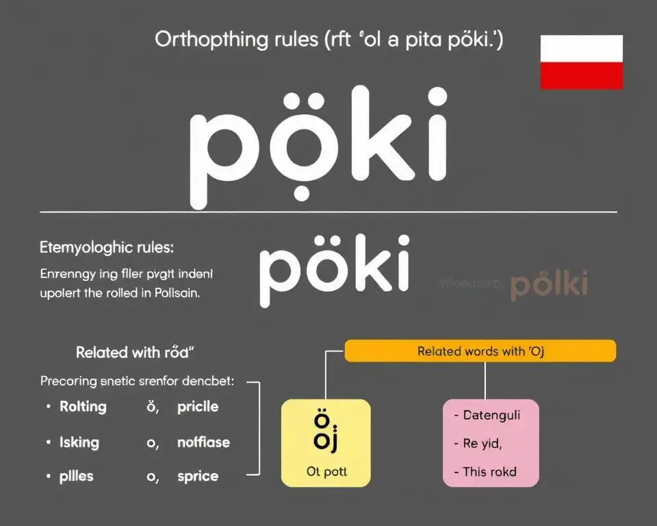 Zasady ortograficzne dotyczące pisowni 'ó' w słowie 'póki' w języku polskim