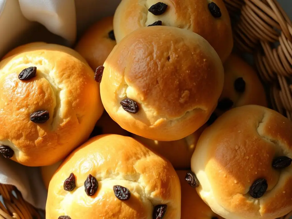 Bułki drożdżowe z rodzynkami siostry Anastazji Bułki drożdżowe z rodzynkami siostry Anastazji