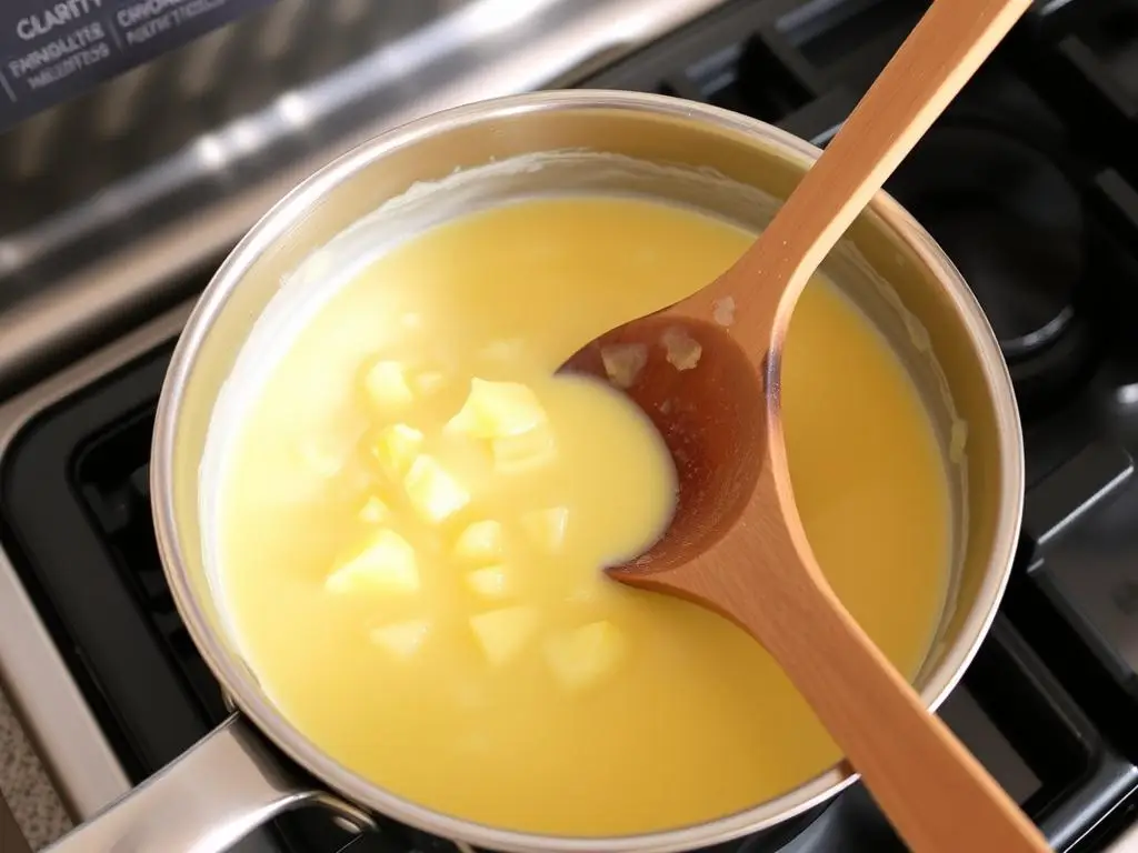 Gotowanie masy budyniowej z ananasem do ciasta siostry Anastazji Gotowanie masy budyniowej z ananasem do ciasta siostry Anastazji