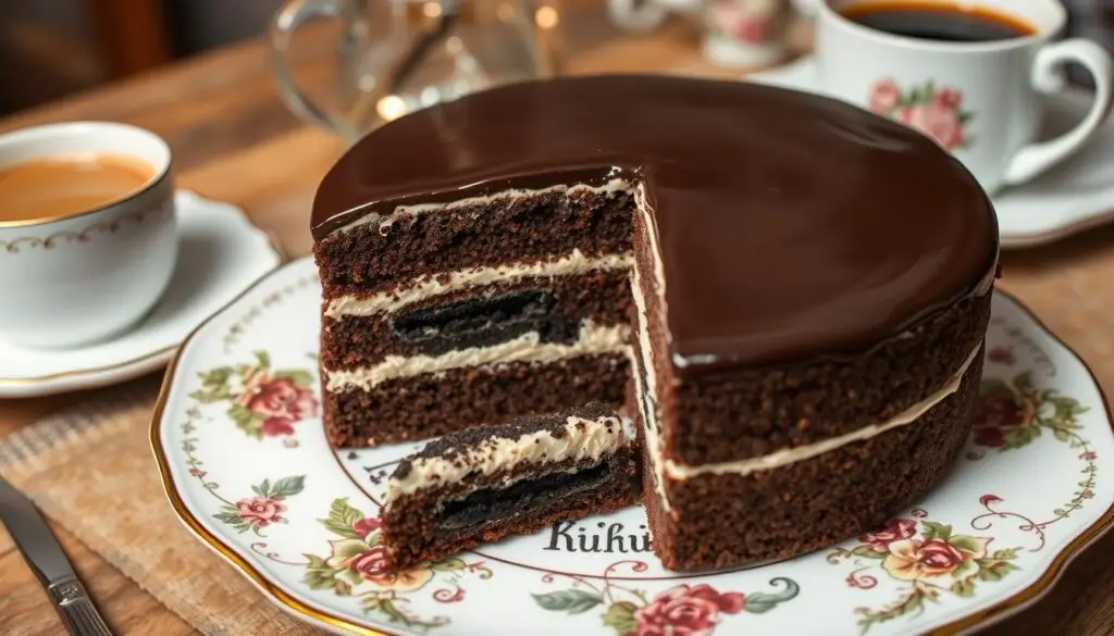 Gotowe ciasto kukułka Siostry Anastazji podane na talerzu