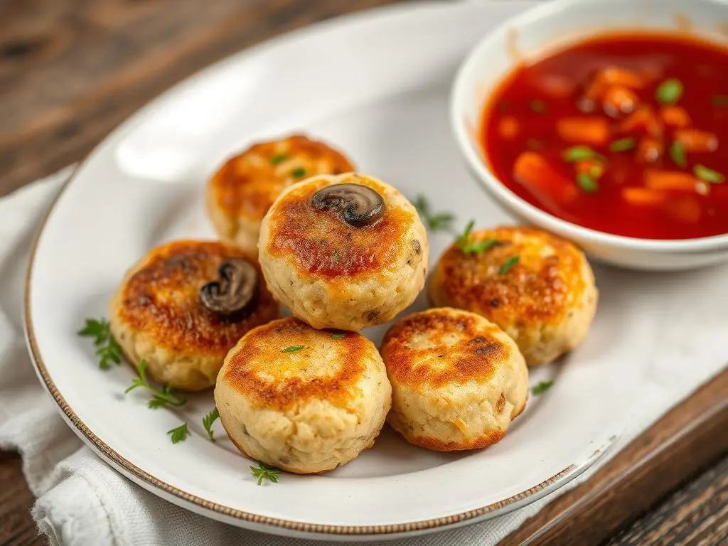 Krokiety z pieczarkami i serem siostry Anastazji