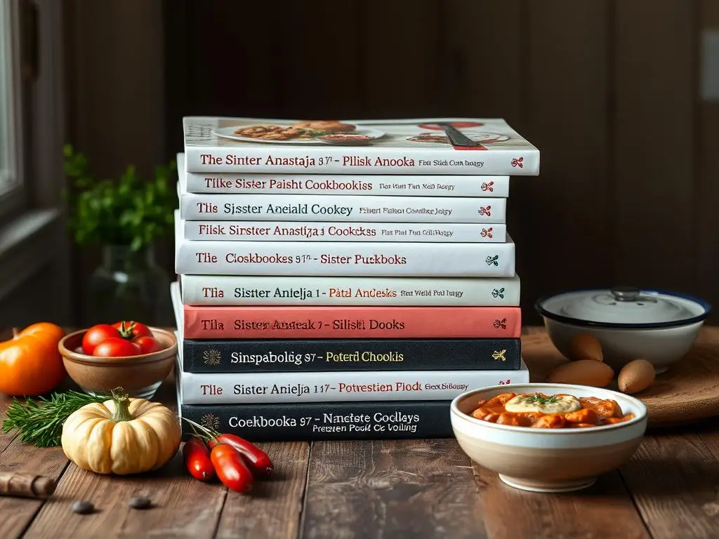 Książki kucharskie siostry Anastazji i siostry Anieli