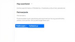 Panel ustawień prywatności na Facebooku pokazujący opcje widoczności listy znajomych