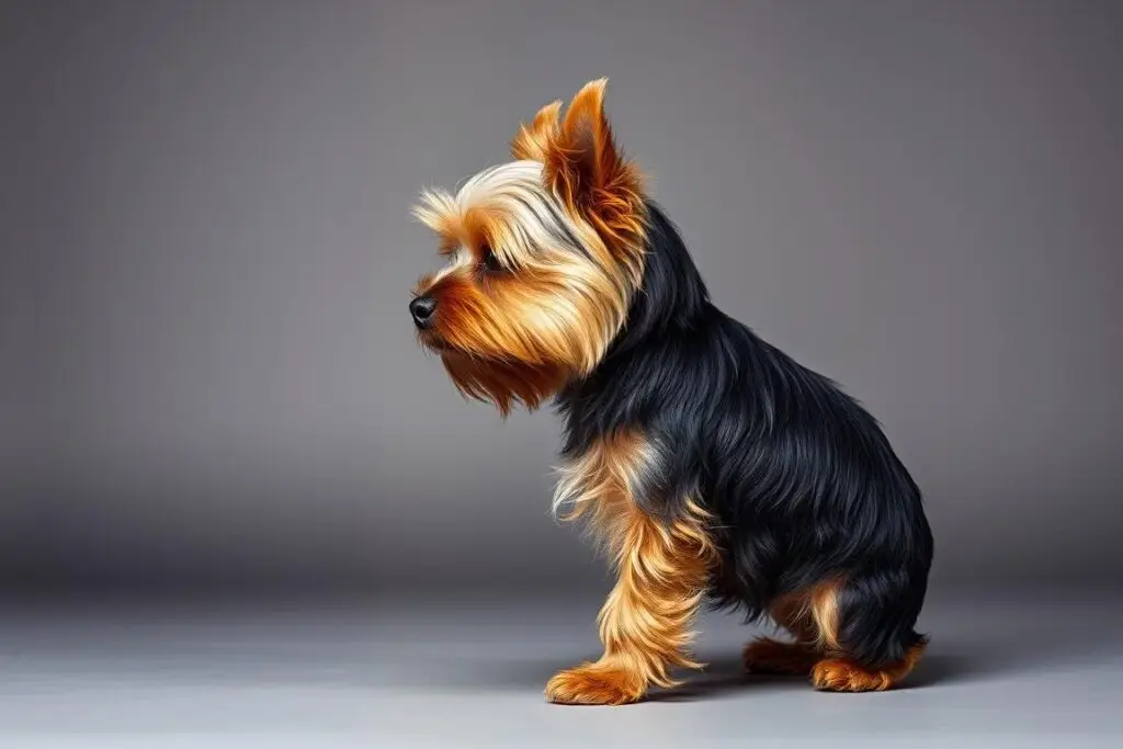 Pies rasy York - zdjęcie referencyjne do rysowania