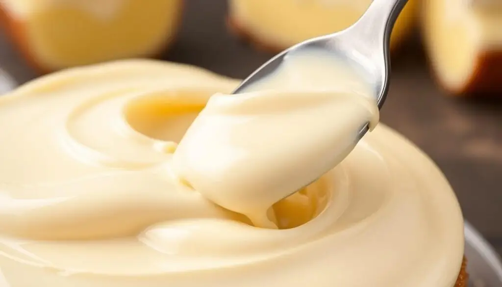 Prawidłowa konsystencja kremu budyniowego do ciasta góra lodowa