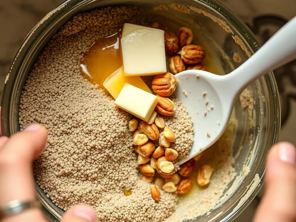 Proces przygotowania masy makowej do ciasta z makiem Siostry Anastazji