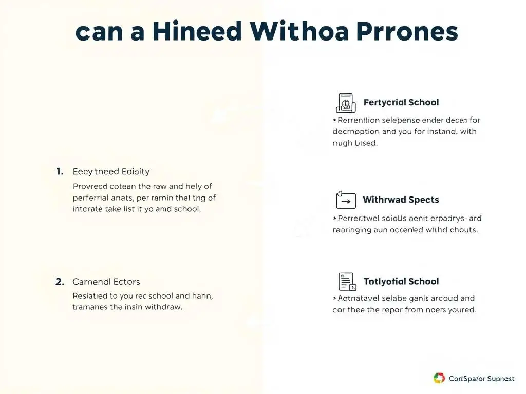 Proces rezygnacji ze szkoły krok po kroku