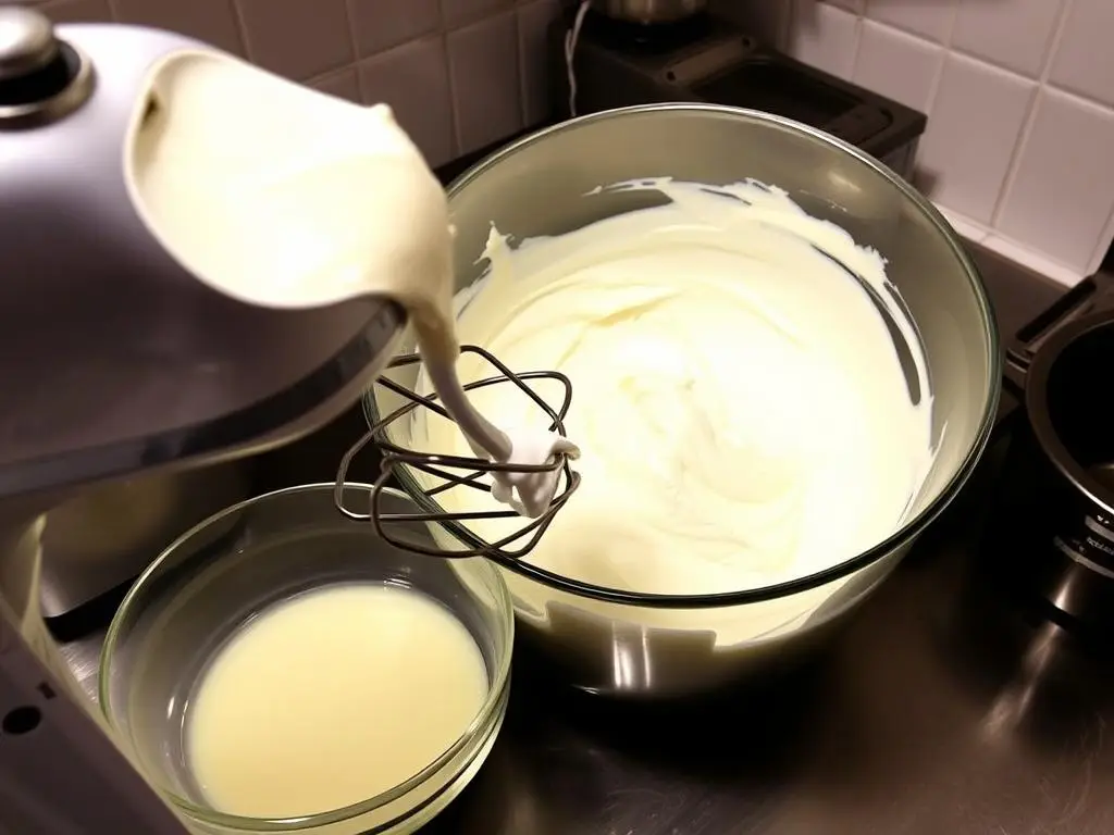 Przygotowanie kremu śmietanowego do śmietanowca siostry Anastazji