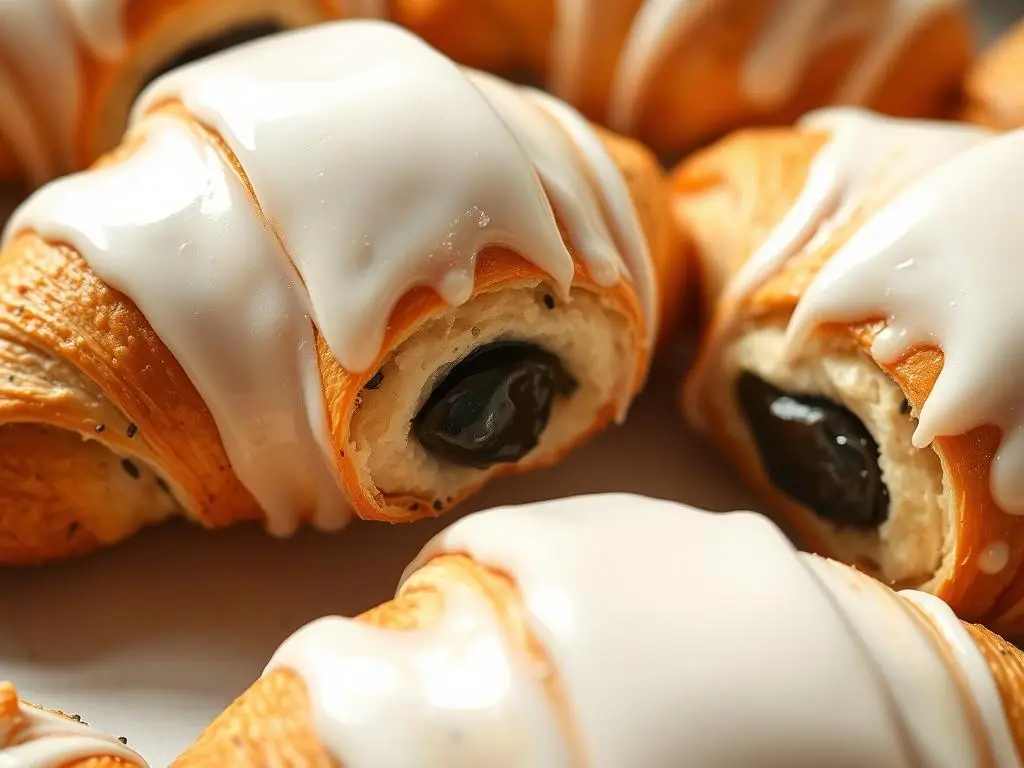 Rogale marcińskie siostry Anastazji z nadzieniem makowym Rogale marcińskie siostry Anastazji z nadzieniem makowym