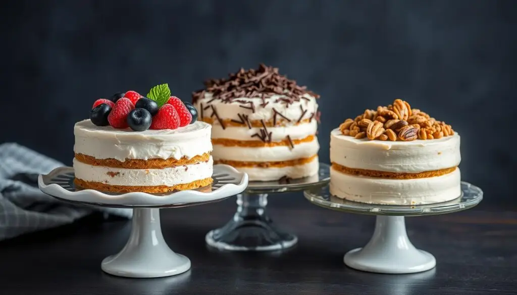 Różne warianty ciasta kukułka z dodatkami