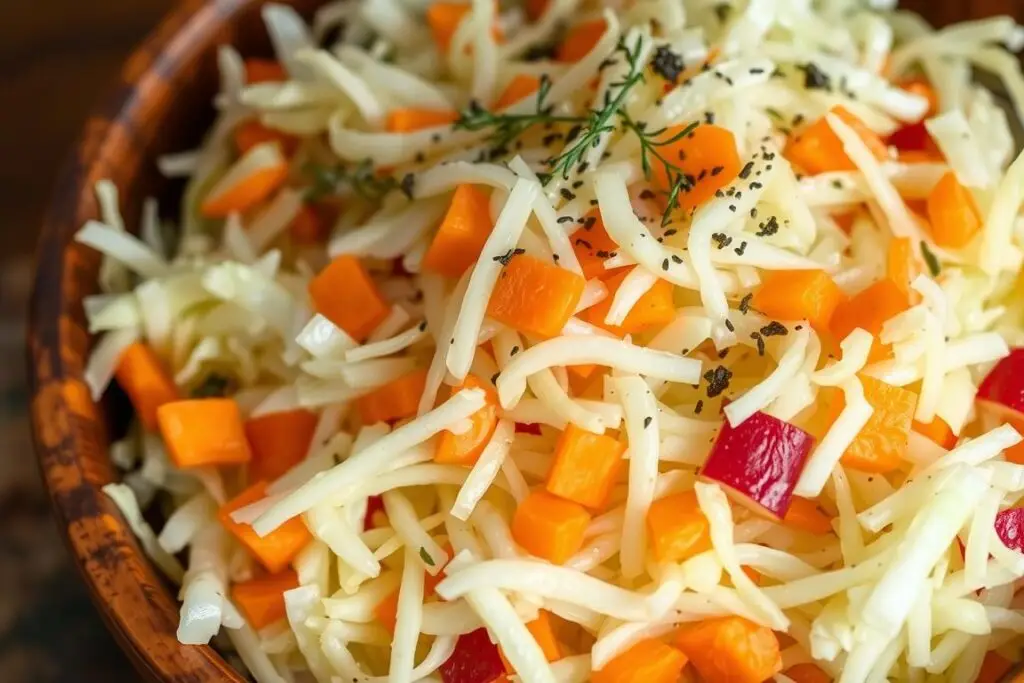Surówka z białej kapusty Siostry Anastazji z marchewką i jabłkiem