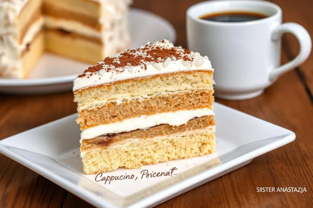 Wariant ciasta cappuccino z kokosem siostry Anastazji Wariant ciasta cappuccino z kokosem siostry Anastazji