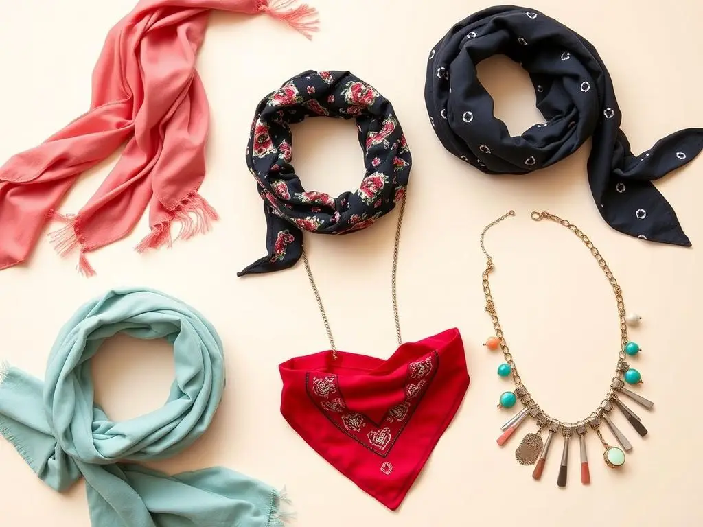 Akcesoria do zakrycia głębokiego dekoltu w szkole